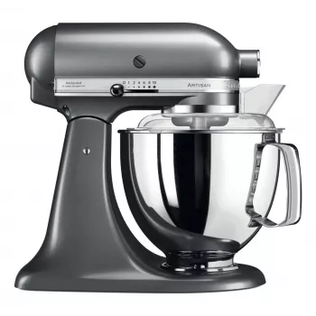 Küchenmaschine KITCHENAID Artisan 300 W 4,8 L Edelstahlschüssel Silber