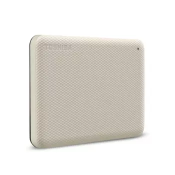 Toshiba Externe Festplatte – Canvio Advanced – 2 TB – USB 3.2 Gen 1 – 2,5 Zoll Hellbeige