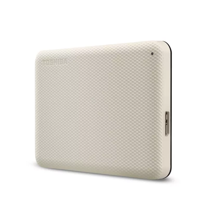 Toshiba Externe Festplatte – Canvio Advanced – 2 TB – USB 3.2 Gen 1 – 2,5 Zoll Hellbeige