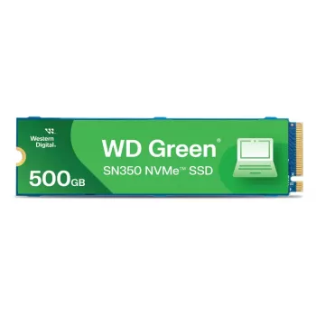 WESTERN DIGITAL SSD - WD Grün SN350 - 500GB - PCIe Gen3 x4 - M.2 2280 - TLC