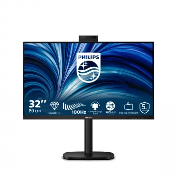 Philips 3000 series 32B2U3601H/00 Computer Monitor 80 cm (31.5 Zoll) 2560 x 1440 Pixel Quad HD LCD Schwarz