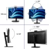 Philips 3000 series 32B2U3601H/00 Computer Monitor 80 cm (31.5 Zoll) 2560 x 1440 Pixel Quad HD LCD Schwarz