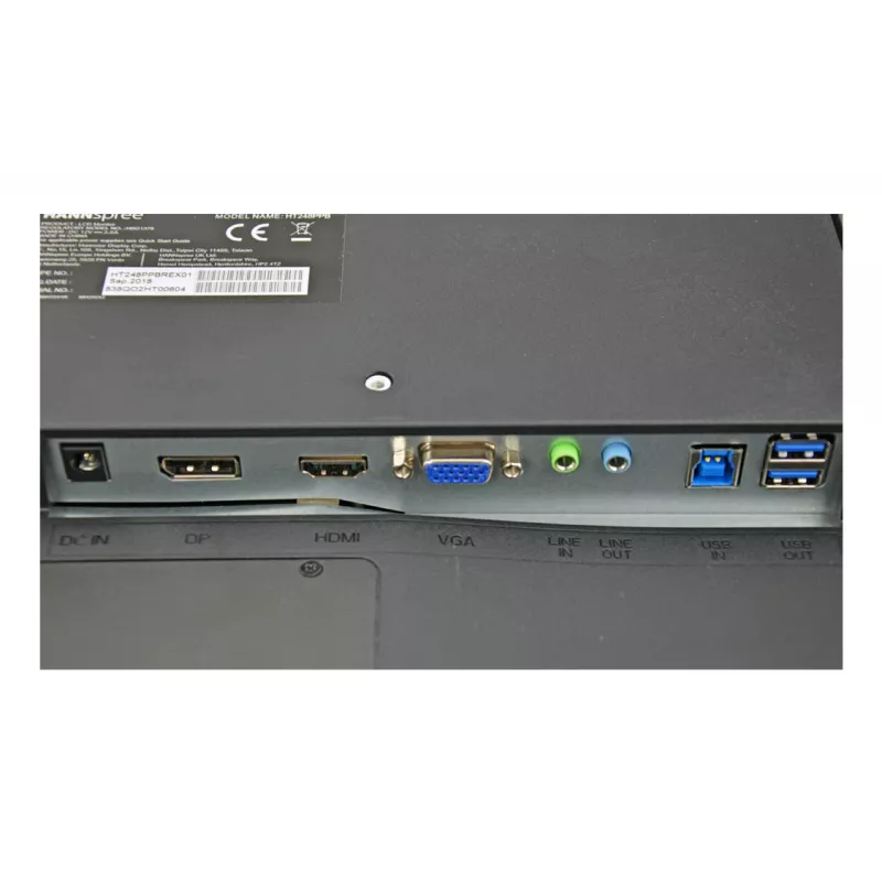 Hannspree HT 248 PPB Computermonitor 60,5 cm (23,8 Zoll) 1920 x 1080 Pixel Full HD LCD Touchscreen Tisch Schwarz