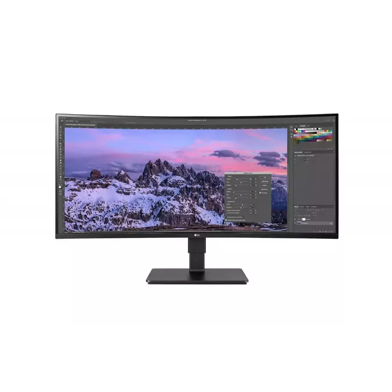 LG 35BN77CP-B.AEU Computer Monitor 88,9 cm (35 Zoll) 3440 x 1440 Quad HD LED Schwarz