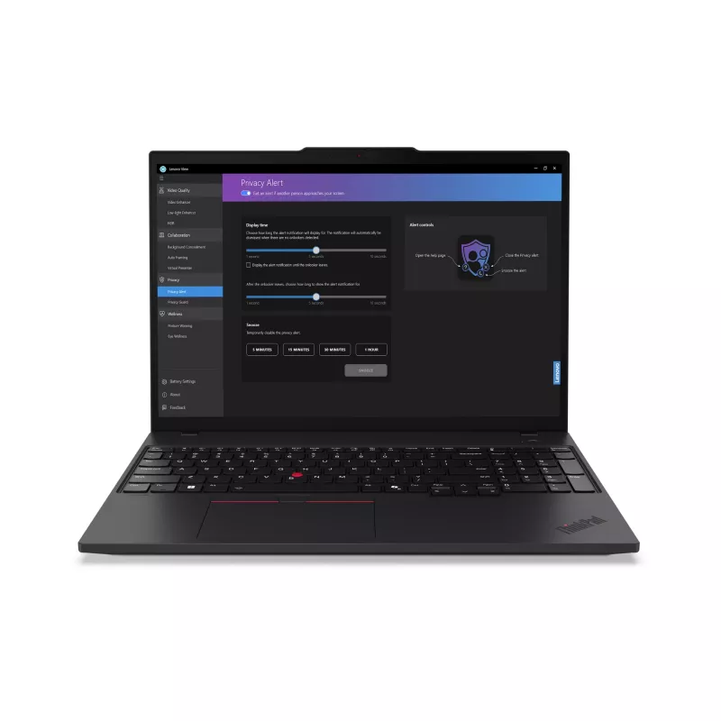 Lenovo ThinkPad T16 Gen 3 Intel Core Ultra 5 125U Laptop 40,6 cm (16 Zoll) WUXGA 16 GB DDR5-SDRAM 512 GB SSD Wi-Fi 6E (802.11ax) Windows 11 Pro Deutsch Schwarz