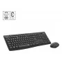 LOGITECH MK295 Leise Funk-Tastatur/Maus-Kombination - Graphit - Qwertz Swiss/Lux
