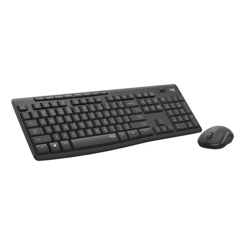 LOGITECH MK295 Leise Funk-Tastatur/Maus-Kombination - Graphit - Qwertz Swiss/Lux