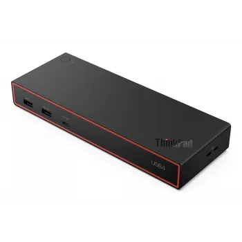 Lenovo ThinkPad USB4 Dock 5000 Kabelgebunden Thunderbolt 4 Schwarz