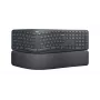 LOGITECH Ergo K860 - Kabellose Split-Tastatur Business Graphite Qwerty US Int'l