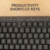 Logitech MK370 Combo for Business – Kabellose Tastatur und Maus in voller Größe