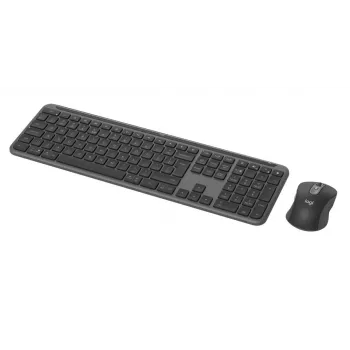 LOGITECH Signature schlank Combo Mk950 - Wireless Tastatur/Maus - Graphite - Qwerty US/Int'l