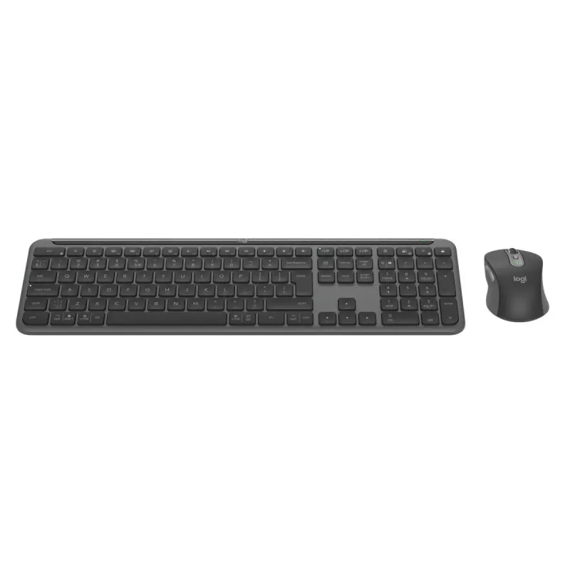 LOGITECH Signature schlank Combo Mk950 - Wireless Tastatur/Maus - Graphite - Qwerty US/Int'l