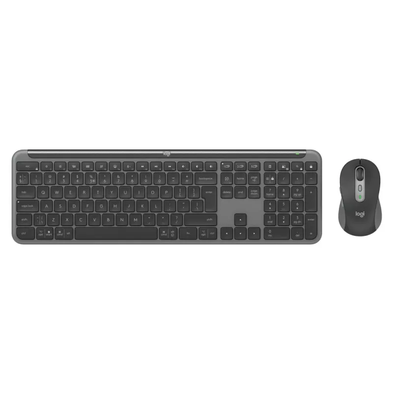 LOGITECH Signature schlank Combo Mk950 - Wireless Tastatur/Maus - Graphite - Qwerty US/Int'l