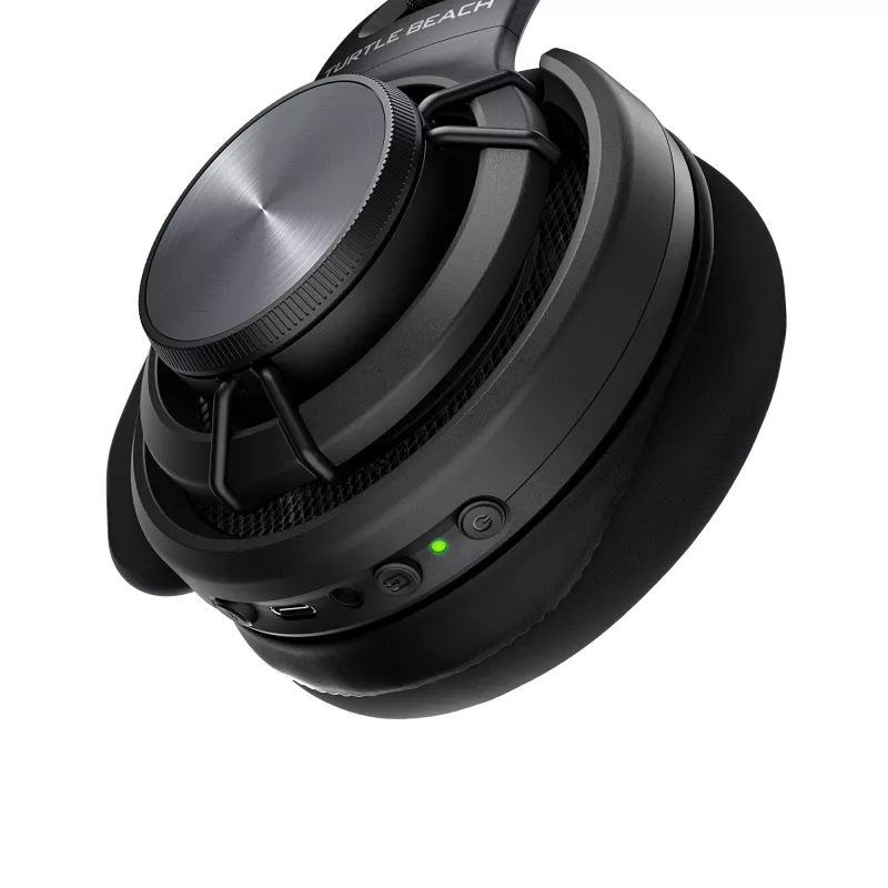 Turtle Beach Atlas Air kabelloses Open-Back-PC-Gaming-Headset mit 24-Bit-High-Fidelity-Audio, Broadcast-Mikrofon, schwebender Ohrmuschel, Memory-Schaumstoff-Polstern und Bluetooth für PC
