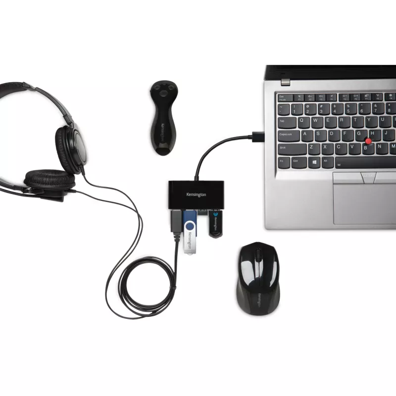 Kensington UH4000 USB 3.0 4-Port-Hub