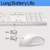 Drahtloses Tastatur- und Maus-Set HP 655 Vollformat Weiß