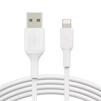 BELKIN Lightning auf USB-A Kabel 1m Weiß