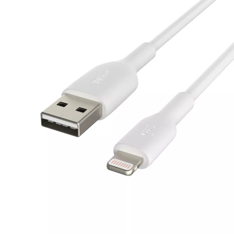 BELKIN Lightning auf USB-A Kabel 1m Weiß