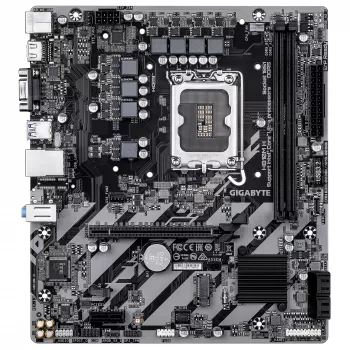 Motherboard GIGABYTE H810M H Micro ATX, Intel H810 Chipsatz, LGA 1851, DDR5, 2x DIMM bis 128 GB, PCIe 4.0, HDMI 2.1