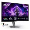 AOC AGON PRO AG276QKD2 Computermonitor 67,3 cm (26,5 Zoll) 2560 x 1440 Pixel Quad HD QD-OLED Schwarz, Grau