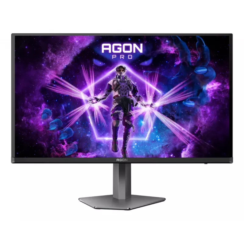 AOC AGON PRO AG276QKD2 Computermonitor 67,3 cm (26,5 Zoll) 2560 x 1440 Pixel Quad HD QD-OLED Schwarz, Grau