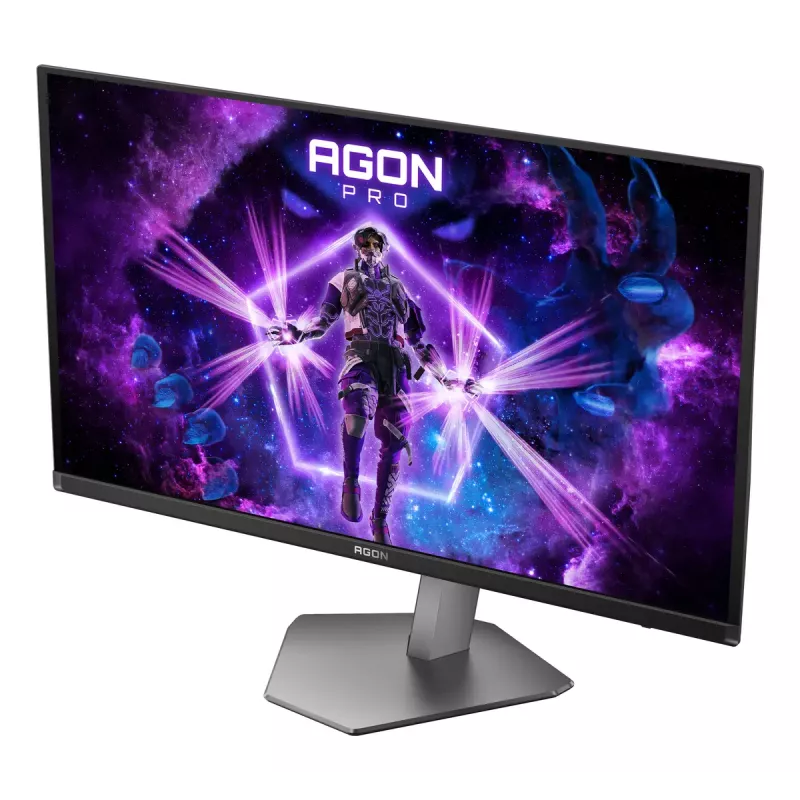 AOC AGON PRO AG276QKD2 Computermonitor 67,3 cm (26,5 Zoll) 2560 x 1440 Pixel Quad HD QD-OLED Schwarz, Grau
