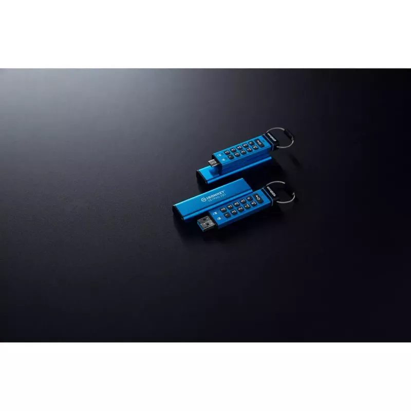 Kingston Technology IronKey 256GB USB-C Keypad 200C, FIPS 140-3 Level 3 AES-256