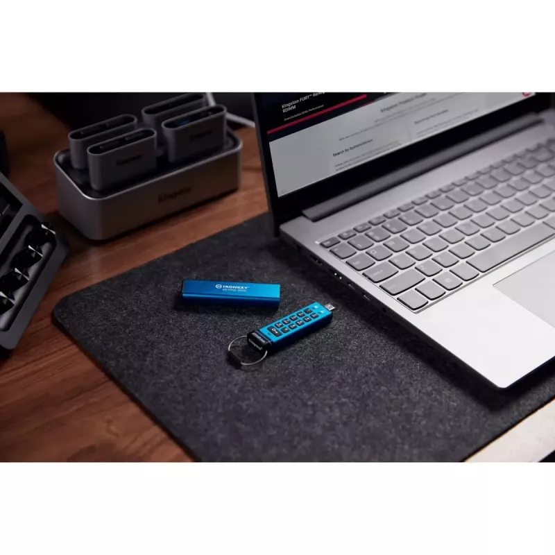 Kingston Technology IronKey 256GB USB-C Keypad 200C, FIPS 140-3 Level 3 AES-256