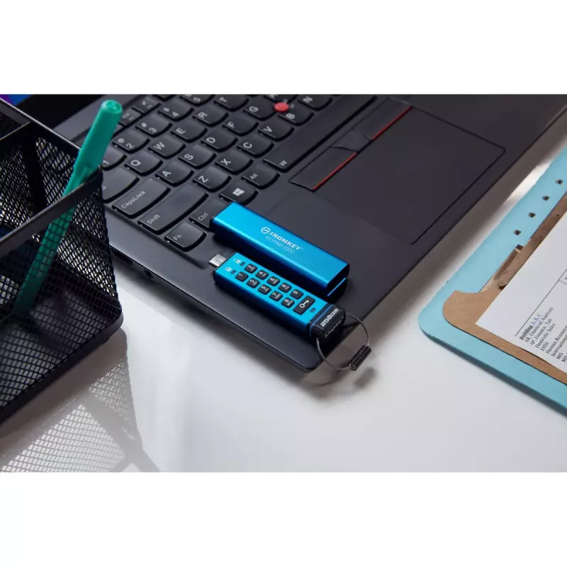 Kingston Technology IronKey 256GB USB-C Keypad 200C, FIPS 140-3 Level 3 AES-256