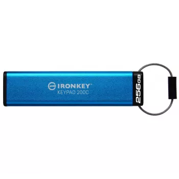 Kingston Technology IronKey 256GB USB-C Keypad 200C, FIPS 140-3 Level 3 AES-256
