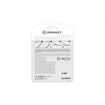 Kingston Technology IronKey 32GB Keypad 200, FIPS 140-3 Level 3 AES-256 Hardware-verschlüsselt