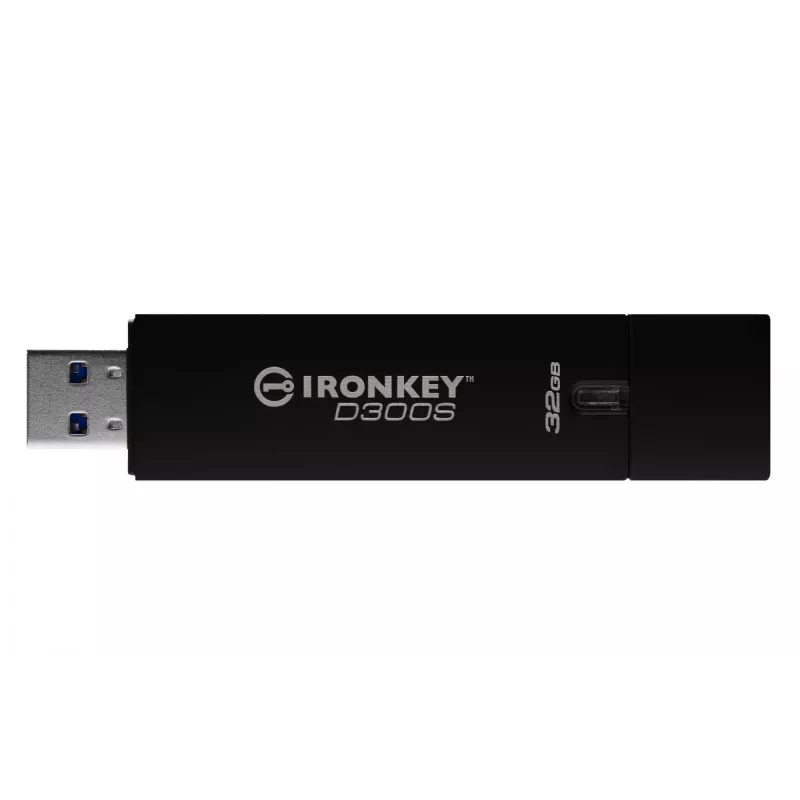 Kingston Technology IronKey 32 GB D300S AES-256-XTS-verschlüsselter USB-Stick