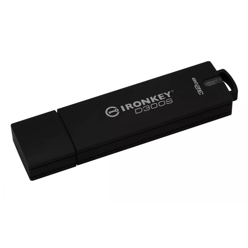 Kingston Technology IronKey 32 GB D300S AES-256-XTS-verschlüsselter USB-Stick