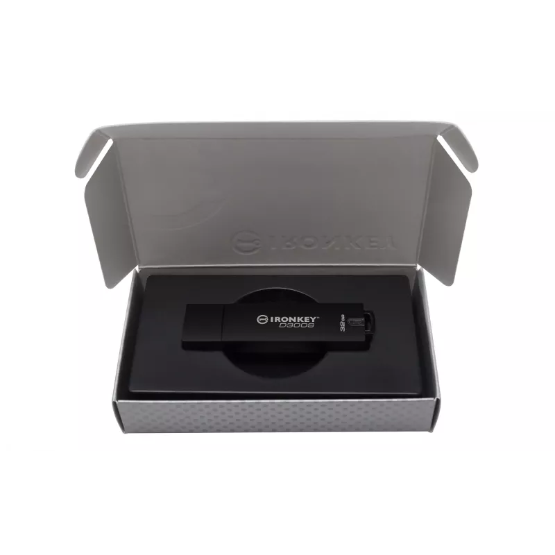 Kingston Technology IronKey 32 GB D300S AES-256-XTS-verschlüsselter USB-Stick