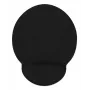 Manhattan Handgelenk-Gel-Stützkissen und Mauspad, schwarz, 241 × 203 × 40 mm, rutschfeste Unterlage, lebenslange Garantie, Einzelhandelsverpackung