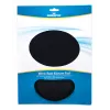 Manhattan Handgelenk-Gel-Stützkissen und Mauspad, schwarz, 241 × 203 × 40 mm, rutschfeste Unterlage, lebenslange Garantie, Einzelhandelsverpackung