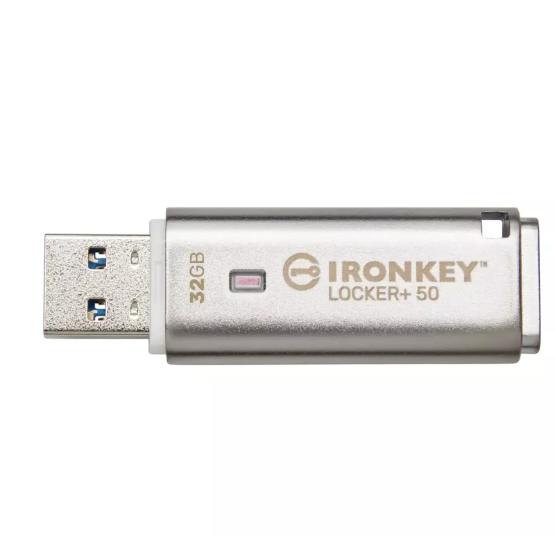 Kingston Technology IronKey 32GB IKLP50 AES USB, mit 256-Bit-Verschlüsselung