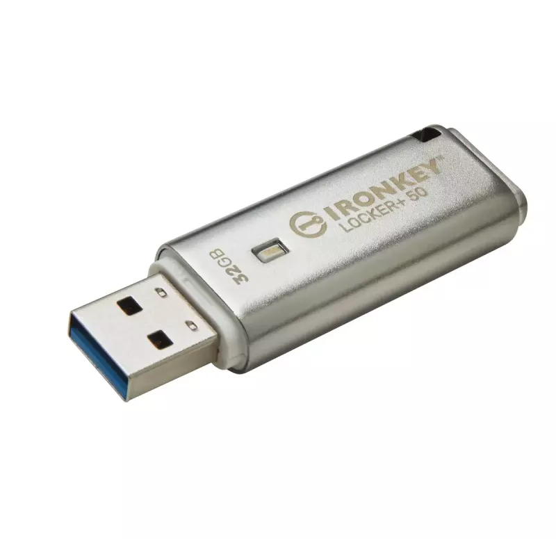 Kingston Technology IronKey 32GB IKLP50 AES USB, mit 256-Bit-Verschlüsselung