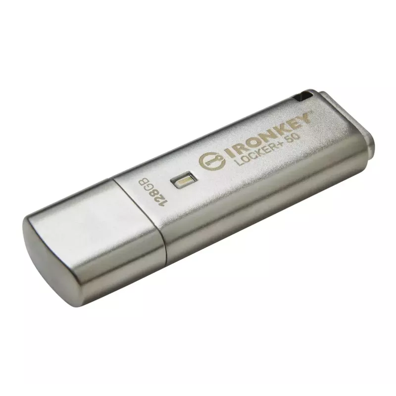 Kingston Technology IronKey 128GB IKLP50 AES USB mit 256-Bit-Verschlüsselung