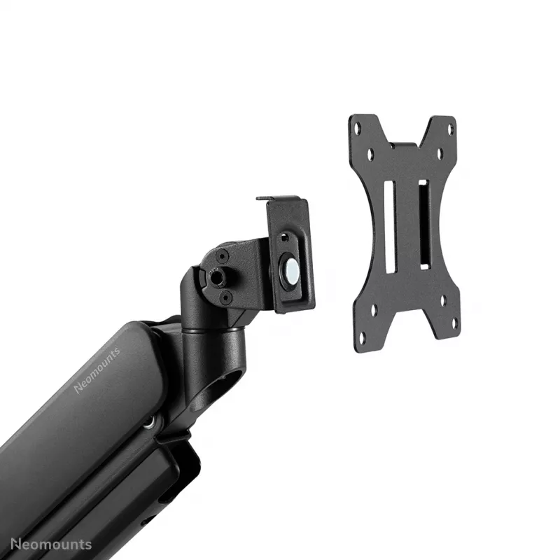 Neomounts DS70-450BL1 Monitorarm 17-42 Zoll - Gasfeder - Topfix - 180°-Stopp