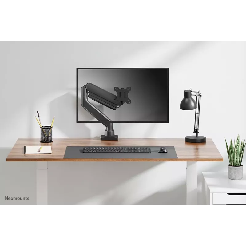 Neomounts DS70-450BL1 Monitorarm 17-42 Zoll - Gasfeder - Topfix - 180°-Stopp