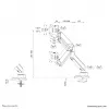Neomounts DS70-450BL1 Monitorarm 17-42 Zoll - Gasfeder - Topfix - 180°-Stopp