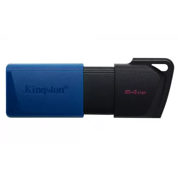 Kingston Technology DataTraveler 64GB USB3.2 Gen 1 Exodia M (Schwarz + Blau) – 2 Stück