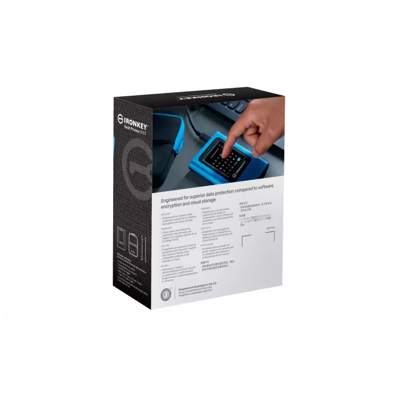 Kingston Technology IronKey 960GB Vault Privacy 80 XTS-AES 256-bit Verschlüsselte Externe SSD
