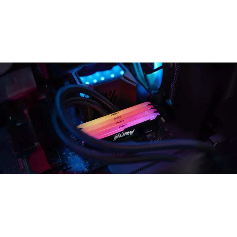 Kingston Technology FURY Beast 16GB 3200MT/s DDR4 CL16 DIMM (Kit of 2) RGB