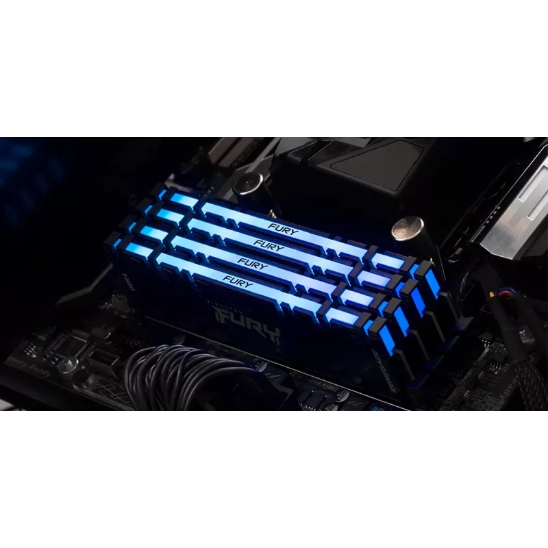 Kingston Technology FURY 32GB 3600MT/s DDR4 CL16 DIMM (Kit of 2) 1Gx8 Renegade RGB