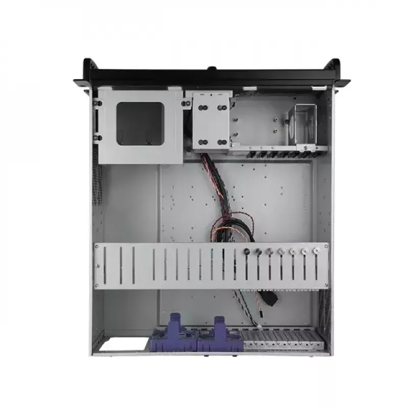 Chieftec UNC-409S-B-OP Computergehäuse, Rack, Schwarz