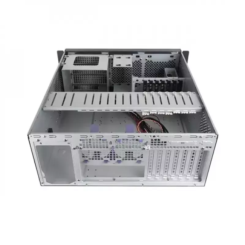 Chieftec UNC-409S-B-OP Computergehäuse, Rack, Schwarz