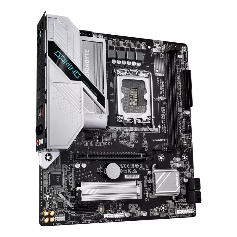 Motherboard GIGABYTE H810M GAMING WIFI6, Intel Core Ultra, LGA 1851, Micro ATX