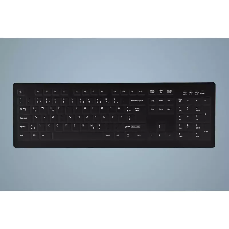 Contour Design Active Key AK-C8100 Tastatur Medizinisch RF Wireless QWERTZ Deutsch Schwarz